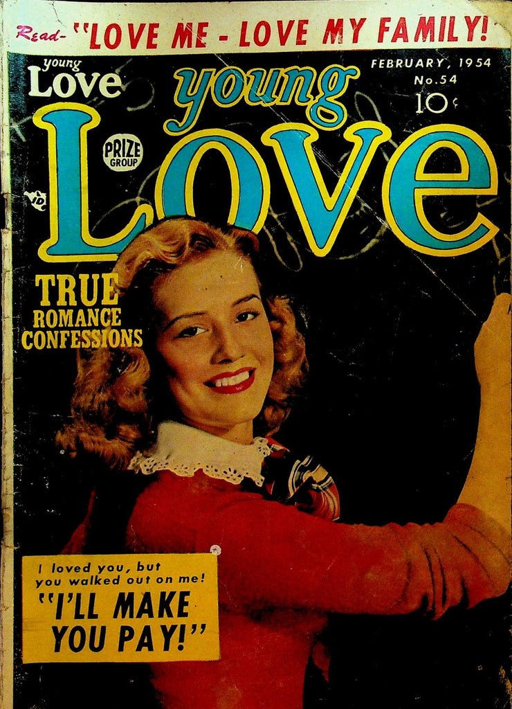 Young Love 54 Prize Comics 1954 Golden Age Romance Comic0