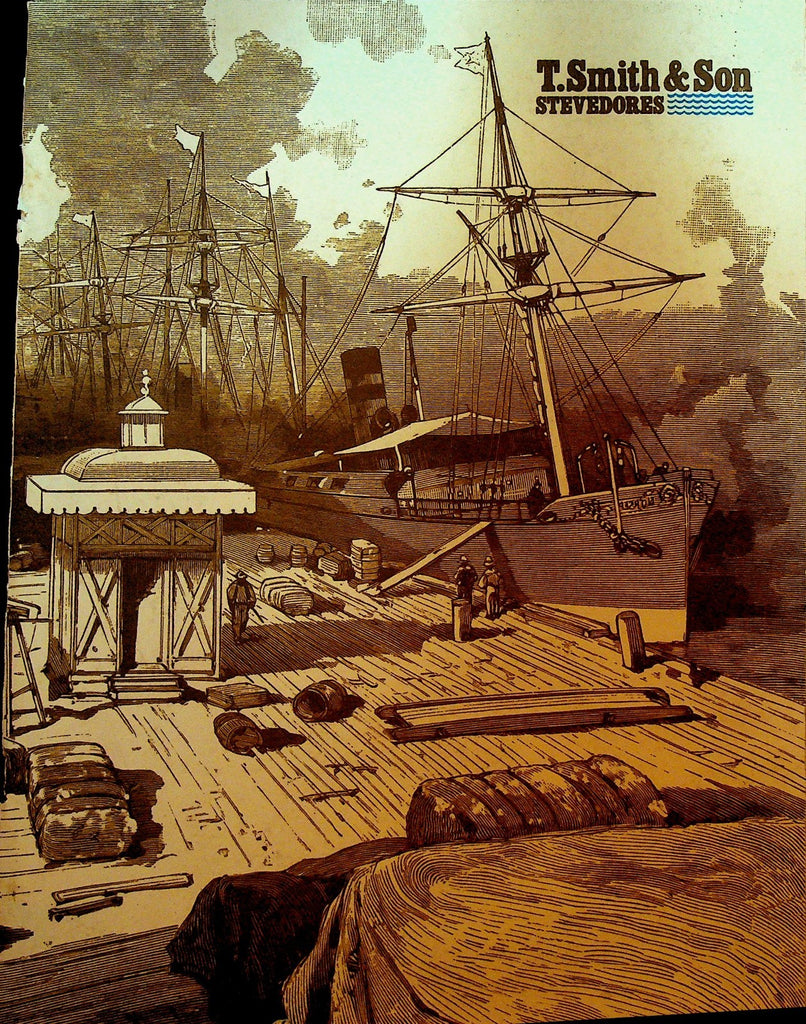 T Smith & Son Stevedores New Orleans Advertising Booklet 1970s0