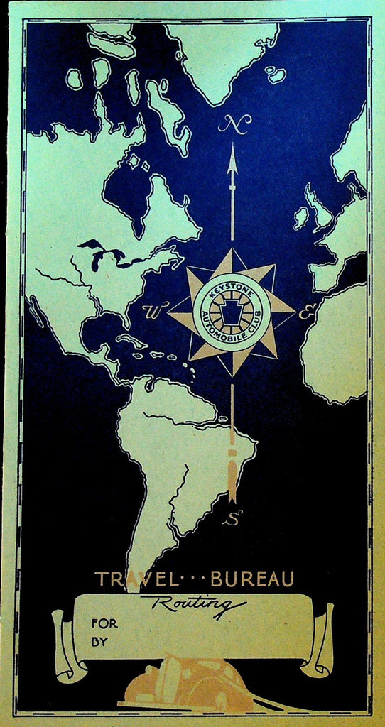 Keystone Automobile Club Welcoming Kit 1947 Pennsylvania0