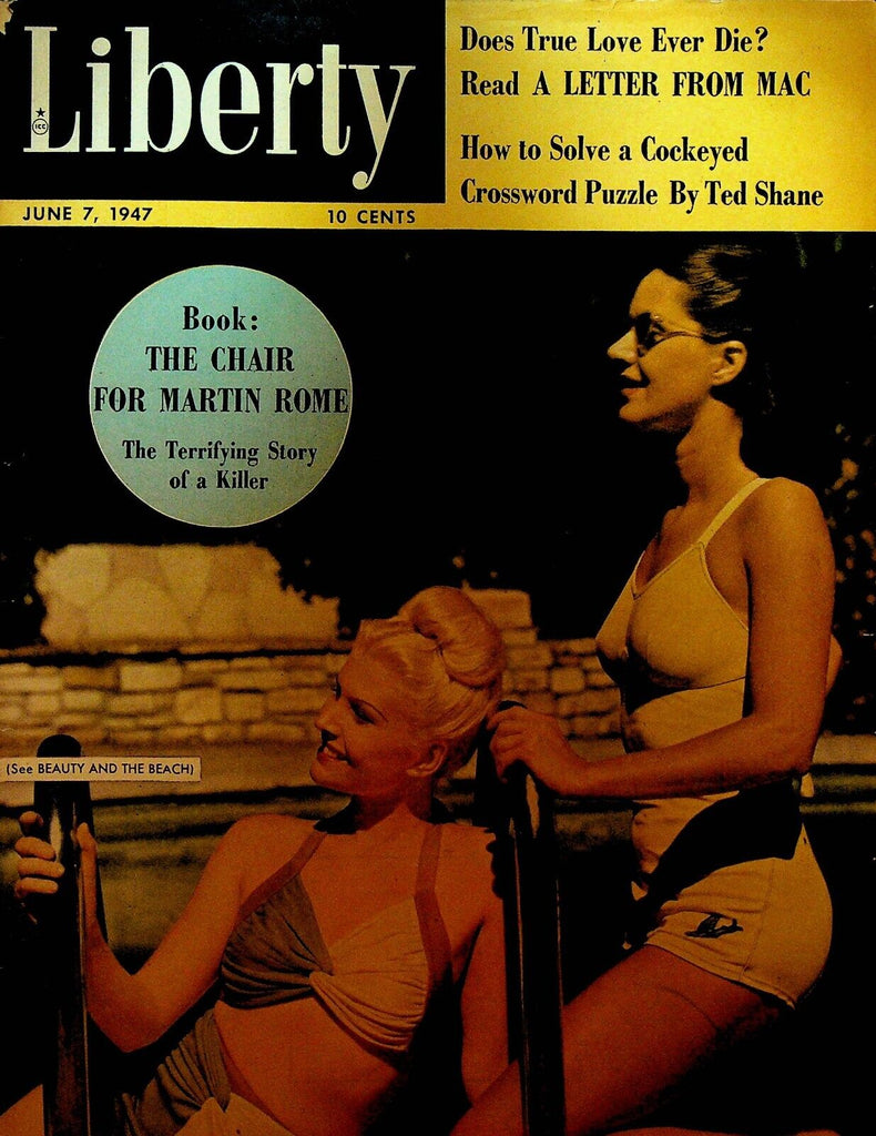 Liberty Magazine June 7 1947 Marion Bell Frank Bonham Crawford Sullivan