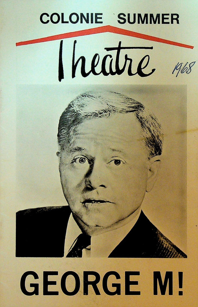 George M! Playbill Mickey Rooney 1968 Colonie Summer Theatre0