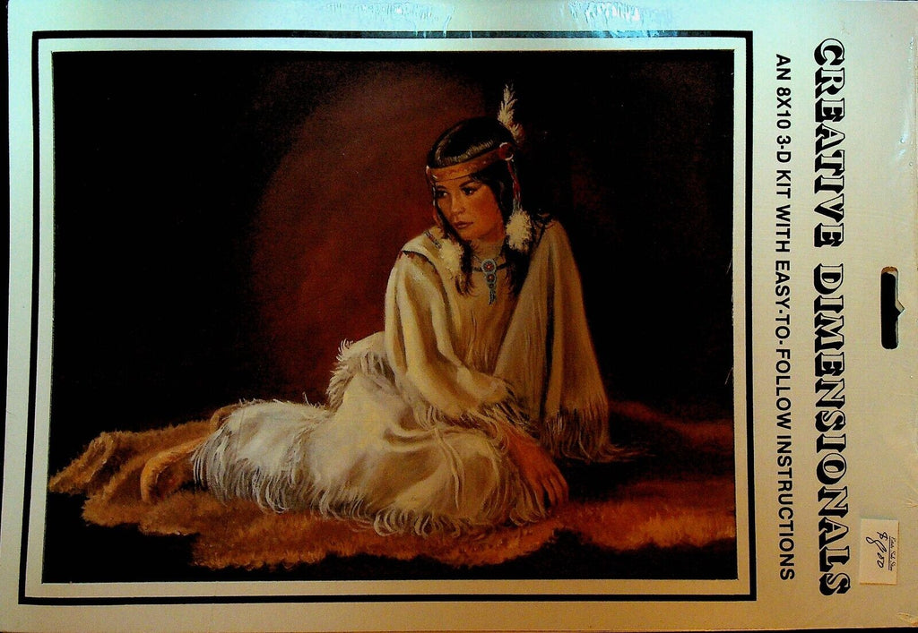 Creative Dimensionals 3-D 8x10 Kit #2172 Indian Princess by Jeri Simpson
