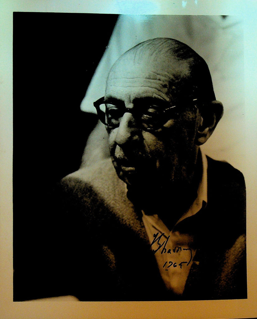 Rudolf Serkin Pianist Autograph Signed Photograph 19650
