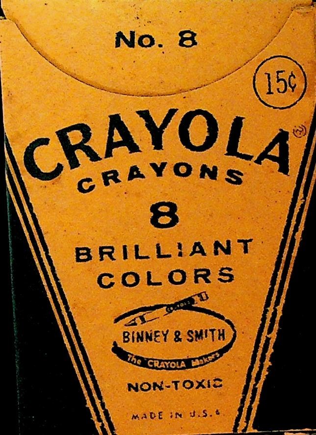 Crayola Crayons #8 Vintage in Box Binney & Smith0