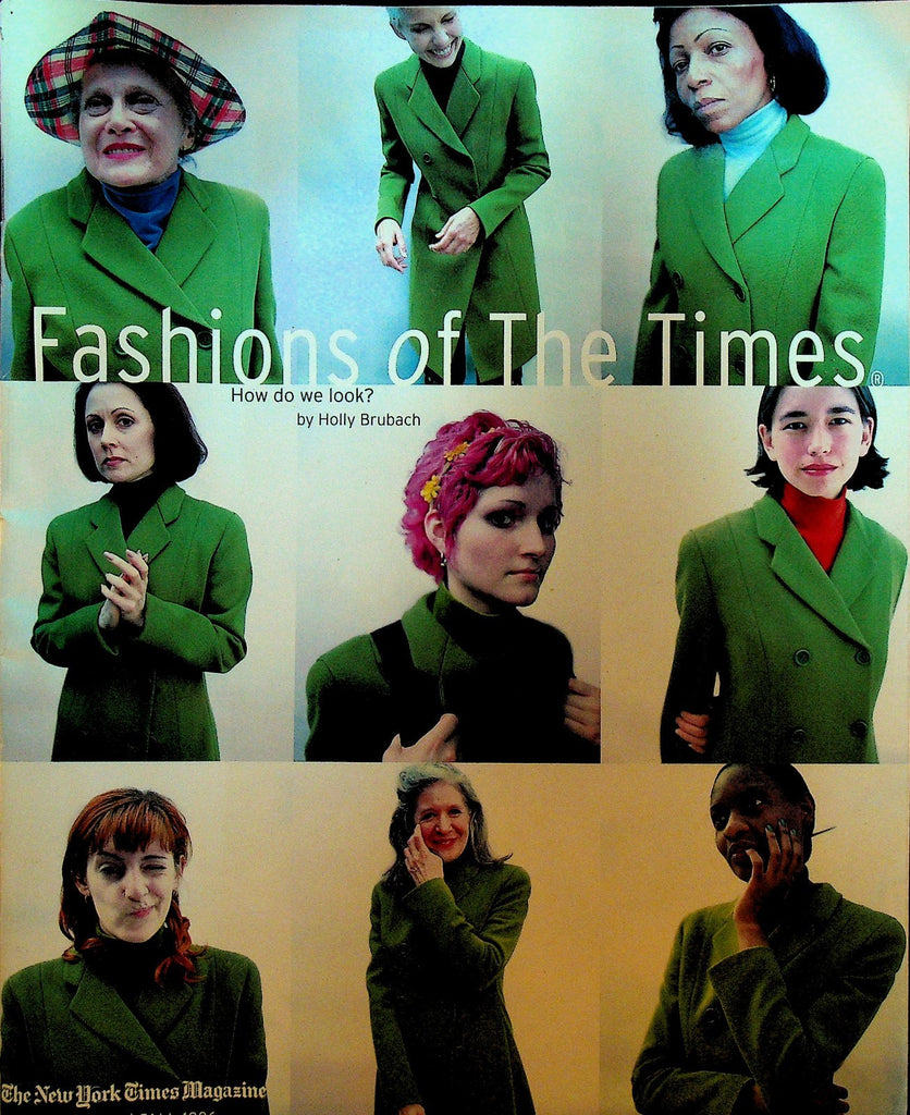 Fashion of the Times Magazine New York Fall 1996 Jo Copeland Holly Brubach0