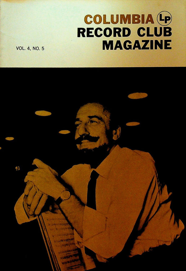 Columbia House Record Club Magazine 1958 Vol 4 #5 Mitch Miller Doris Day0