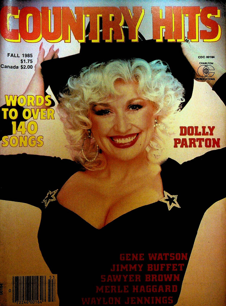 Country Hits Magazine Fall 1985 Dolly Parton Jimmy Buffett Merle Haggard0