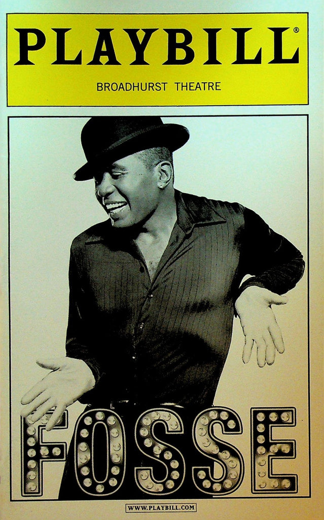 Fosse Playbill July 2001 Ben Vereen Dana Moore Eugene Fleming Edwaard Liang0