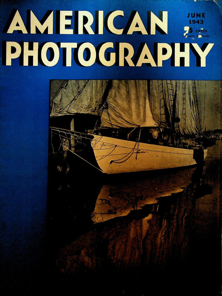American Photography Magazine June 1943 WWII Frank Fraprie Don Buker0