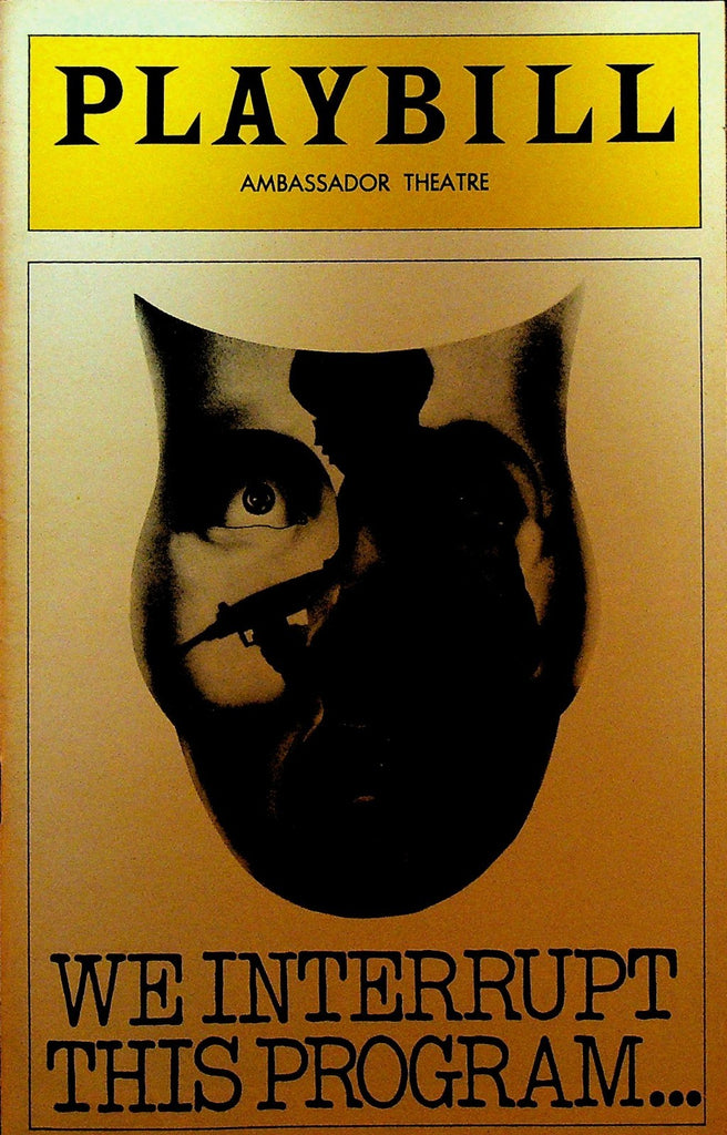We Interrupt This Program Playbill March 1975 Dick Anthony Williams Albert Hall0