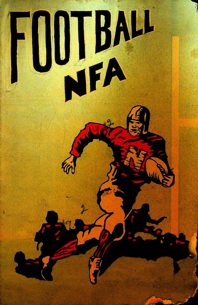 Norwich Free Academy Football Program 1936 Cross Country Connecticut0