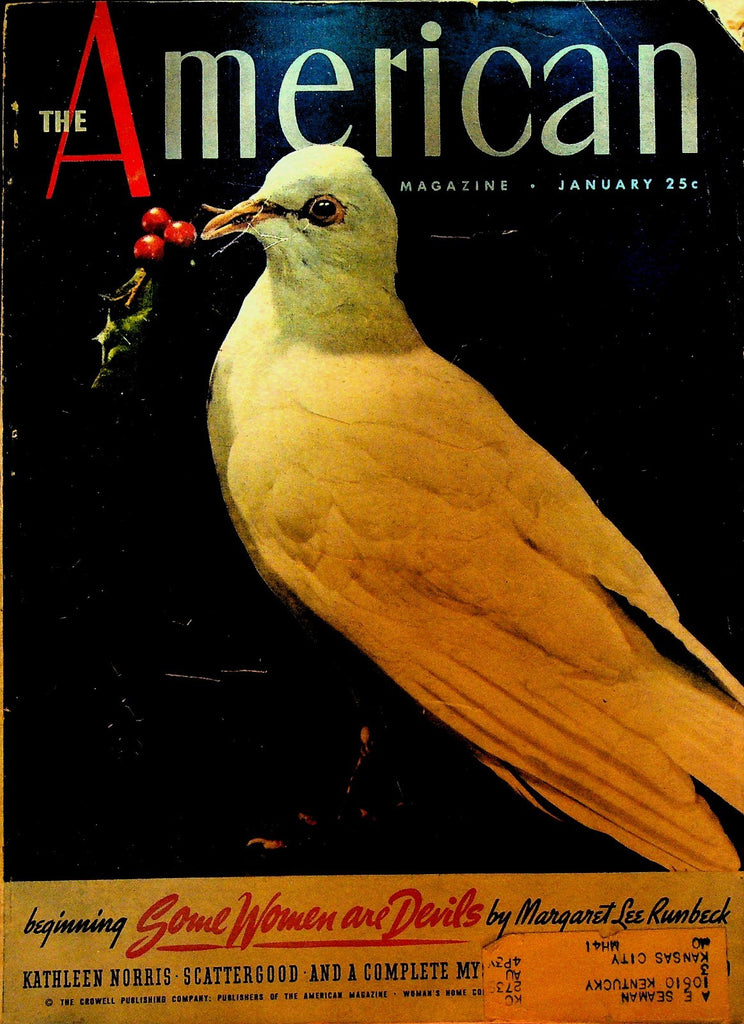 The American Magazine January 1939 Harold Titus Kathleen Norris Leslie Ford0