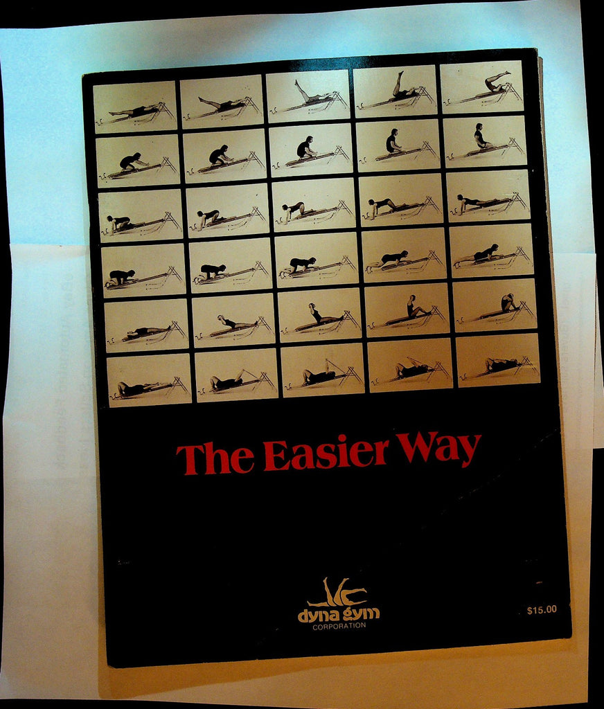 Dyna Gym The Easier Way 1975 Book Home Gym Exercises0