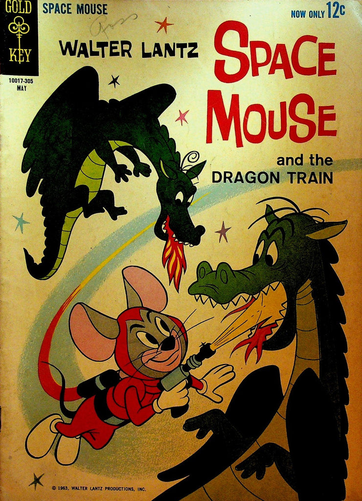 Walter Lantz Space Mouse #3  & The Dragon Train 1963 Gold Key0