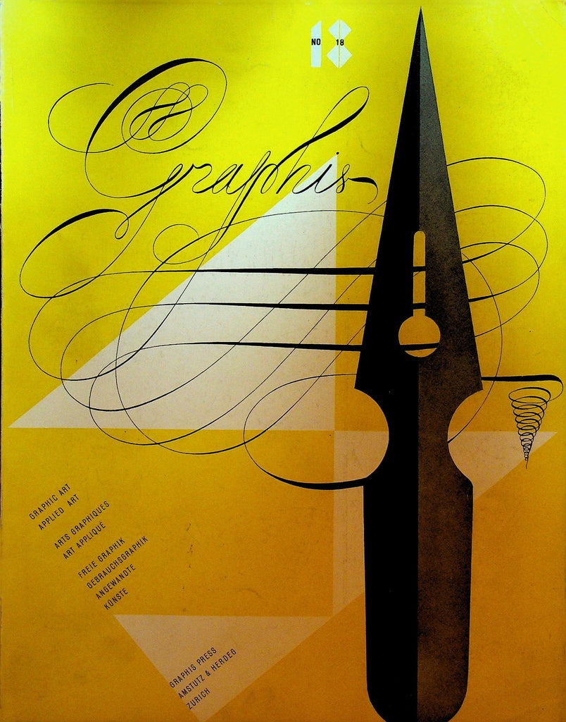 Graphis Magazine 18 1947 Salvador Dali Fritz Pauli Paul Rand Rolex Ad0