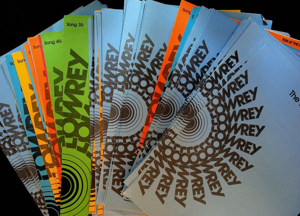 Lowrey Organ Sheet Music Lot of 107 1970s