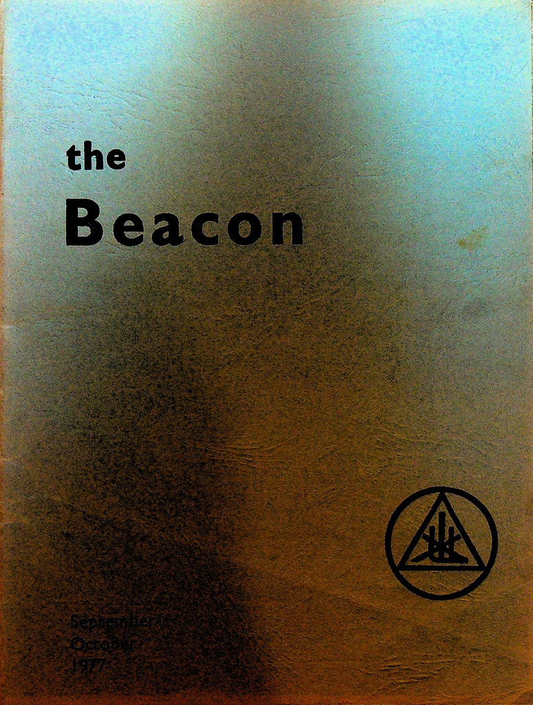 The Beacon September 1977 Esotericism Theosophical James Keir Hardie0