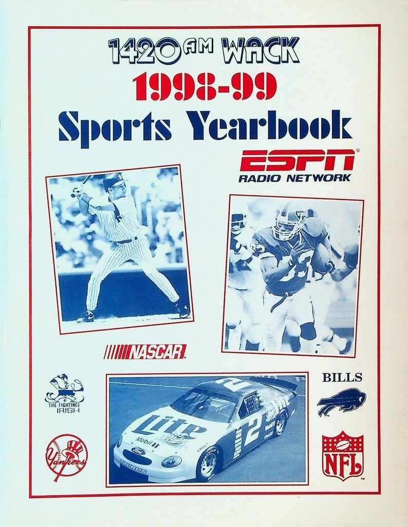 Sports Yearbook Rochester NY 1420 AM WACK Radio 1998 Derek Jeter Mariano Rivera0