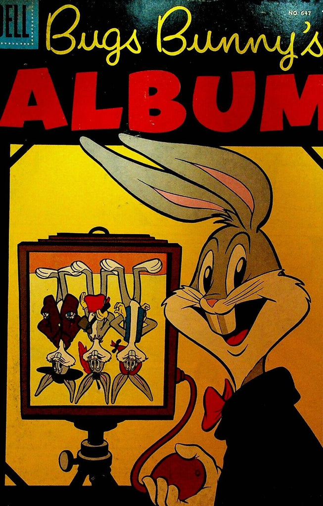 Bugs Bunny Album Four Color 647 Dell Comics 1955 Camera Photography