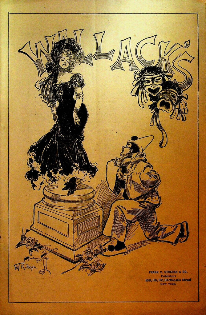 Rip Van Winkle Playbill October 9 1905 Thomas Jefferson Frank Bangs Ethel Fuller