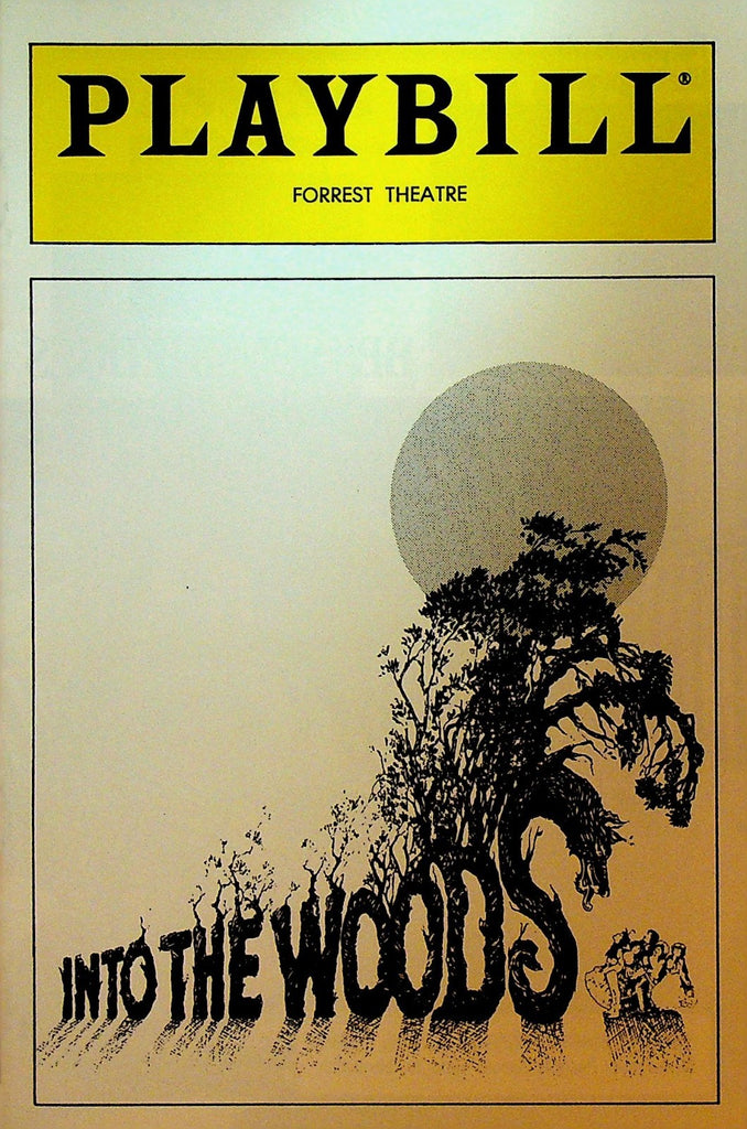 Into the Woods Playbill February 1990 Adam Grupper Tracy Katz Judy McLane0