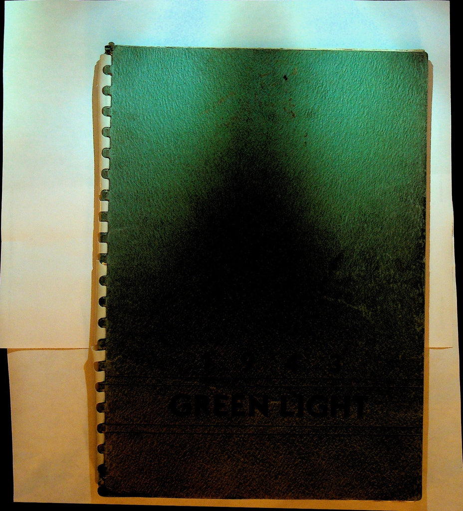 Manchester High School Yearbook 1943 The Green Light NY0