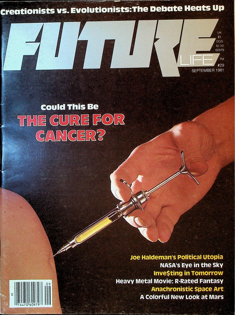 Future Life Magazine #29 September 1981 Heavy Metal Movie Hubble Space Telescope0