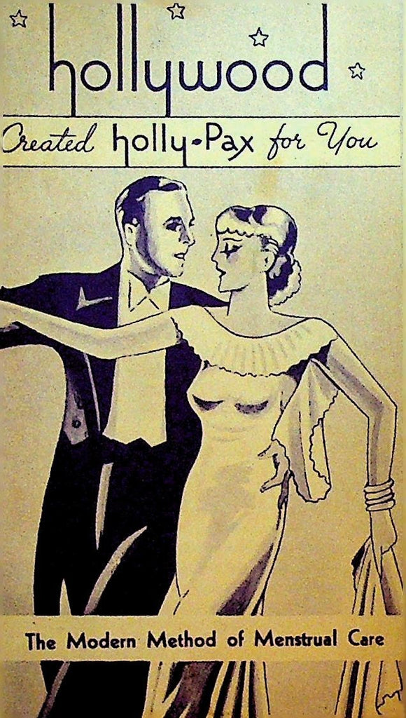 Hollywood Created Holly-Pax for Your Brochure ca 1935 Menstrual Care0