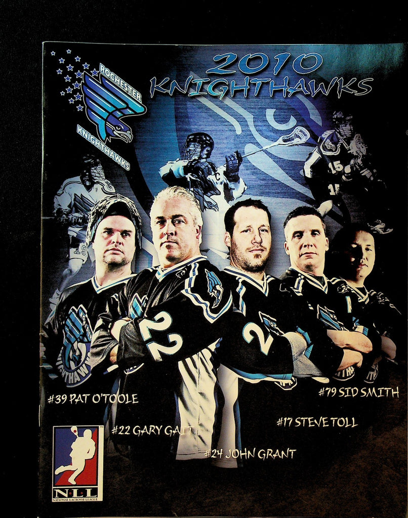 Rochester Knighthawks Lacrosse Program 2010 Gary Gait John Grant NIL0