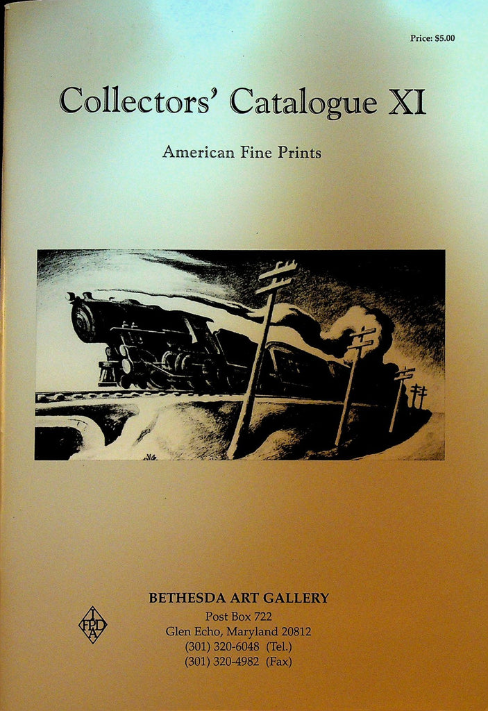 Collector's Catalogue XI American Fine Prints Bethesda Art Gallery0