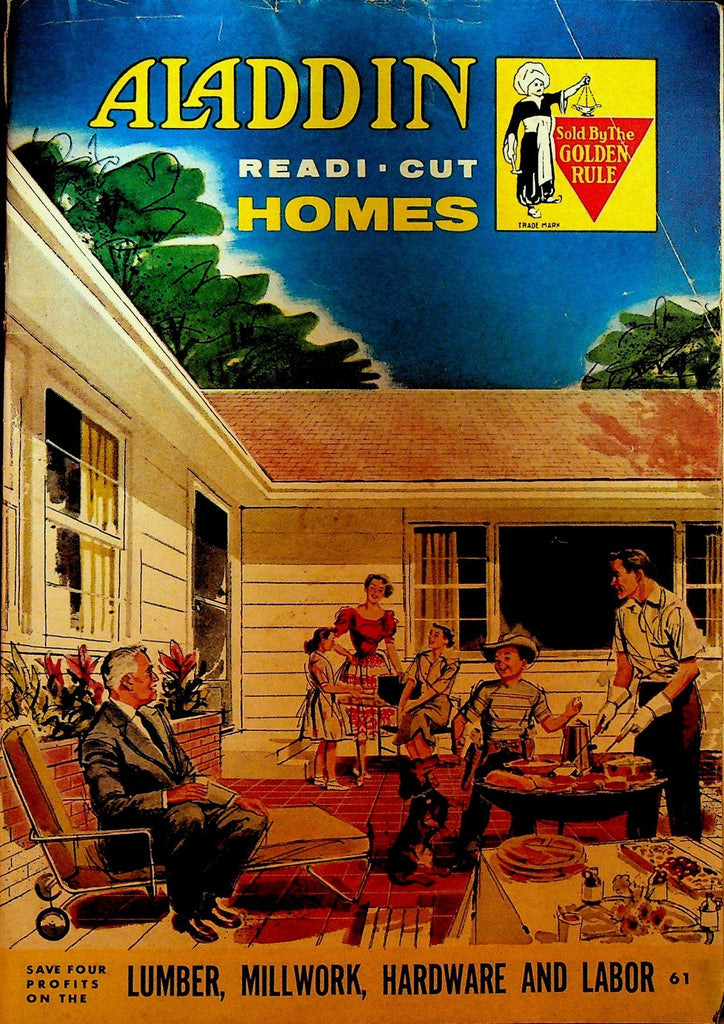 Aladdin Readi-Cut Homes Catalog Layout Architecture 19610