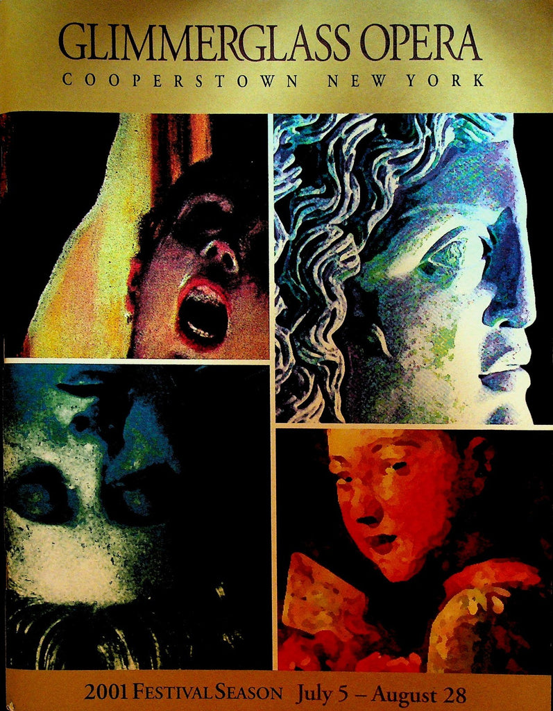 Glimmerglass Opera Program 2001 Cooperstown NY Le Nozze di Figaro Agrippina0