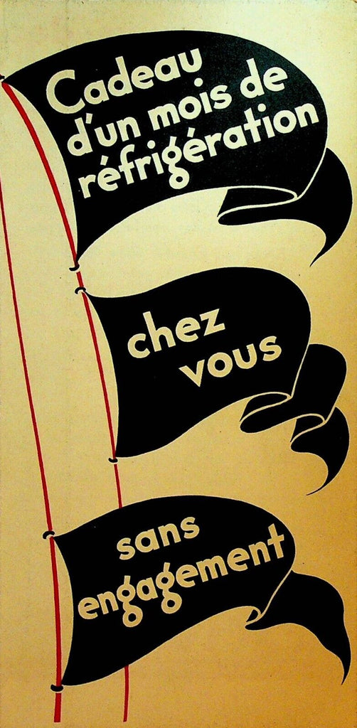 Frigeco Electric Refrigerator 1930s Brochure French