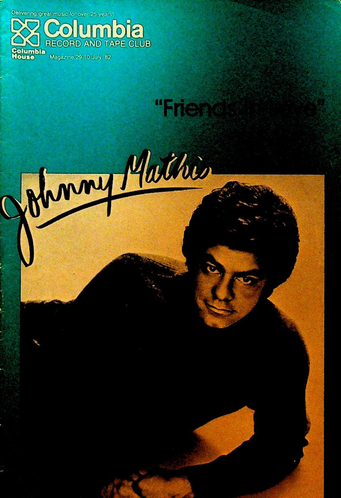 Columbia Record & Tape Club Catalog July 1982 Johnny Mathis0