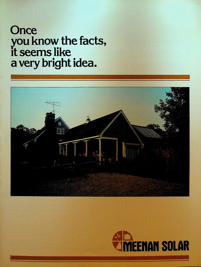 Meenan Solar 1981 Brochure Very Bright Idea0