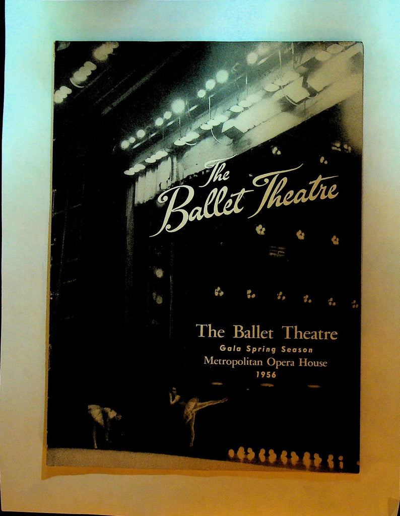 The Ballet Theatre Program 1956 Interplay Billy the Kid Undertow Fancy Free0