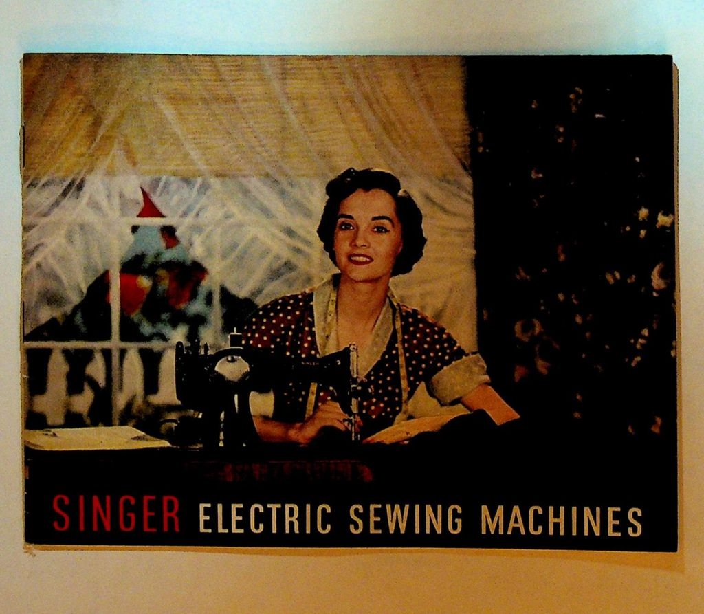 Singer Electric Sewing Machines Booklet 19510