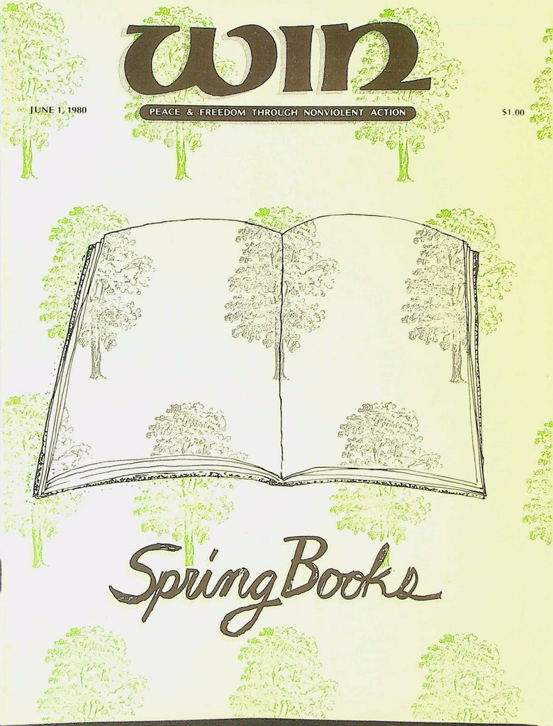 Win Magazine June 1 1980 Pentagon March Spring Books Dan Zedek0