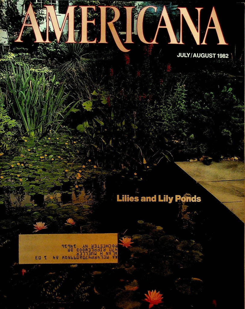 Americana Magazine July 1982 NC Wyeth Doris Ulmann Park McCullough House