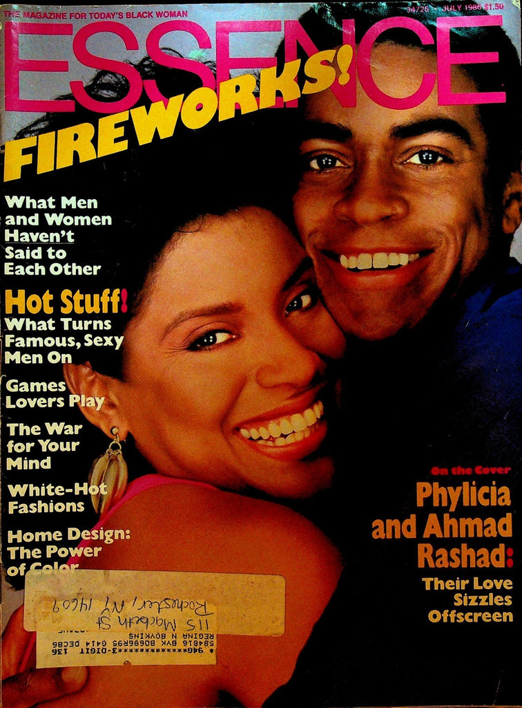 Essence Magazine July 1986 Phylicia & Ahmad Rashad0