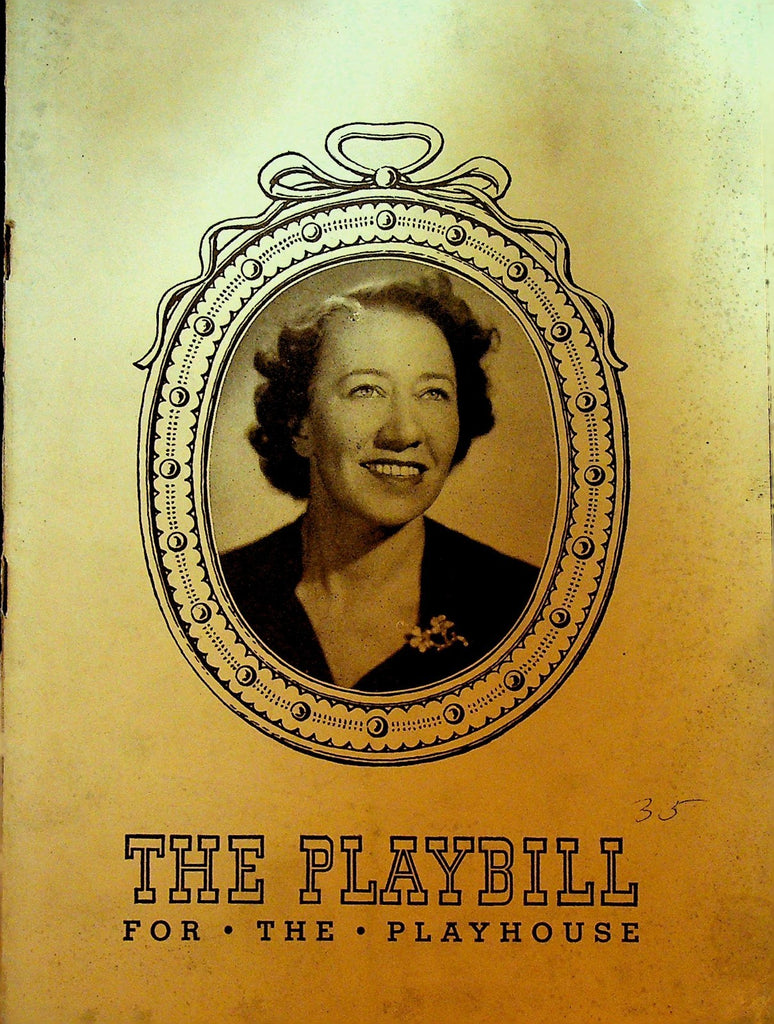 The Damask Cheek Playbill November 1 1942 Flora Robson Celeste Holm Joan Tetzel0