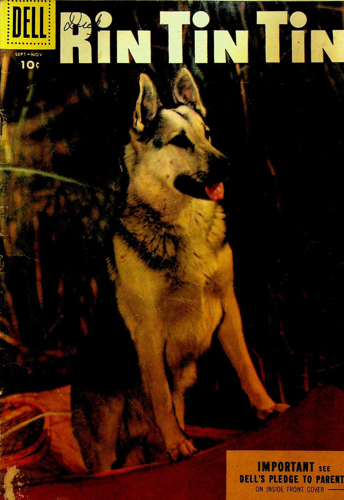 Rin Tin Tin 10 Dell Comics 1955 German Shepherd0