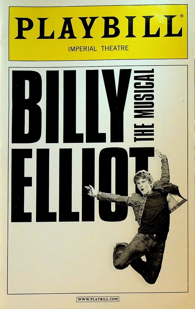 Billy Elliot the Musical Playbill September 2010 Kate Hennig Will Chase0