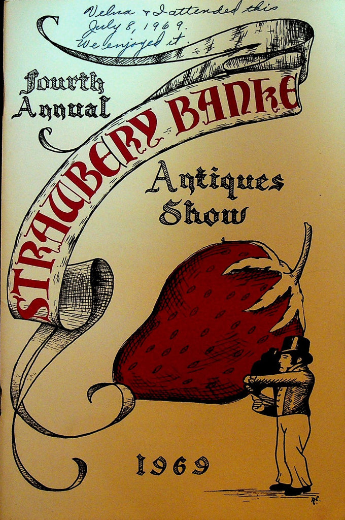 Strawberry Banke Antique Show Program 1969 4th Annual New Hampshire0