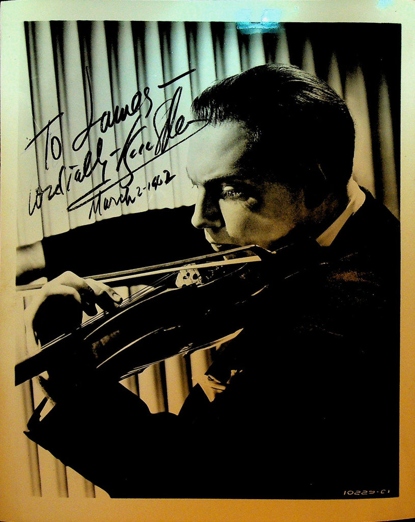 Isaac Stern Violinist Signed Photograph 19620