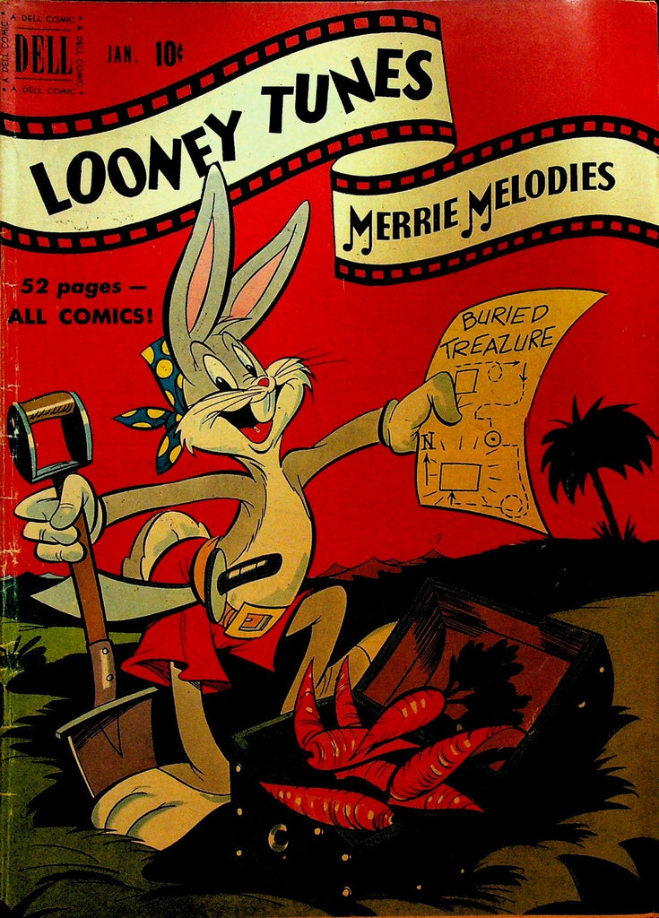 Looney Tunes & Merry Melodies 111 Dell Comics 1951 Buried Treasure Carrots0