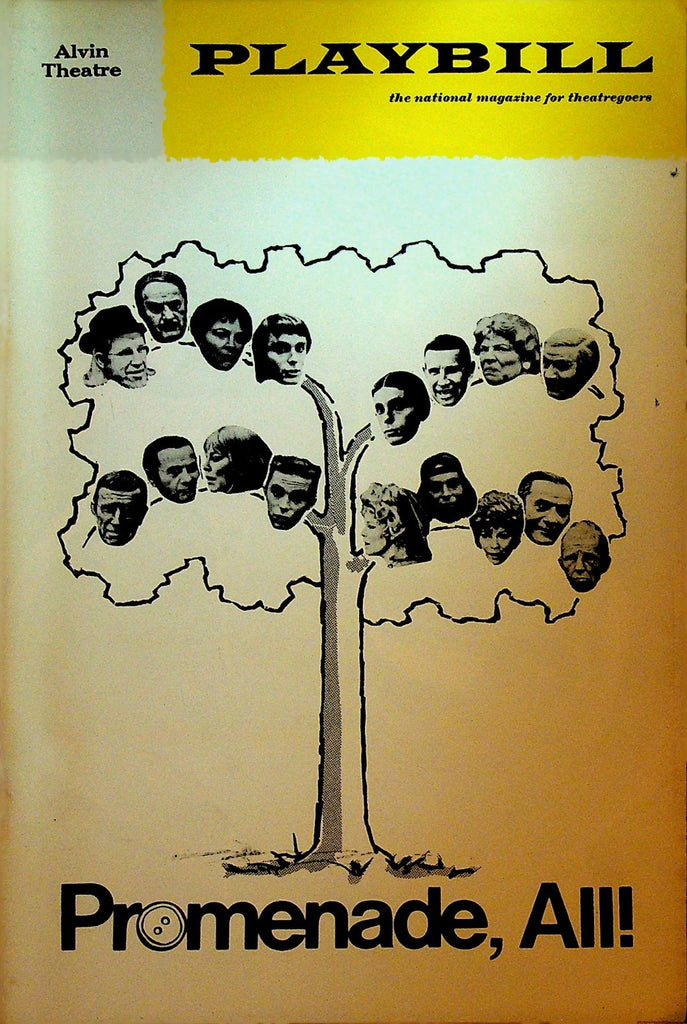 Promenade All Playbill April 1972 Eli Wallach Hume Cronyn Anne Jackson0