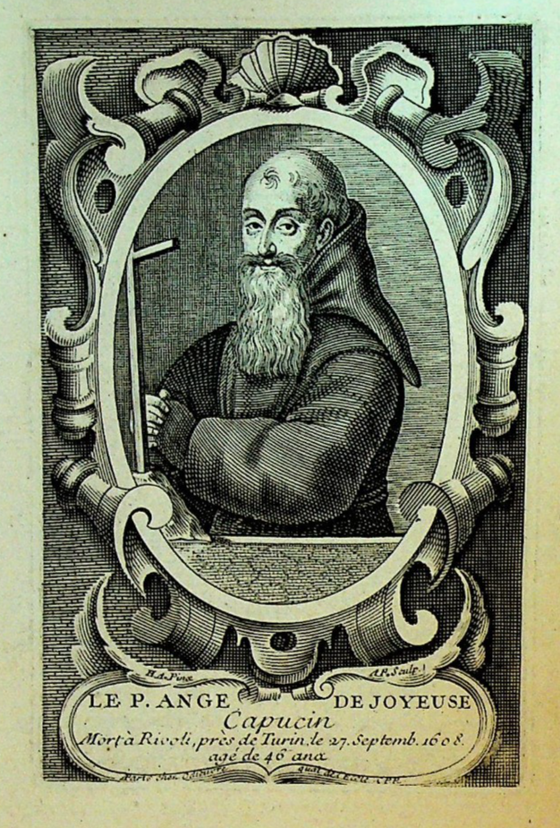 Henri de Joyeuse French Capuchin Friar Print 1800s0