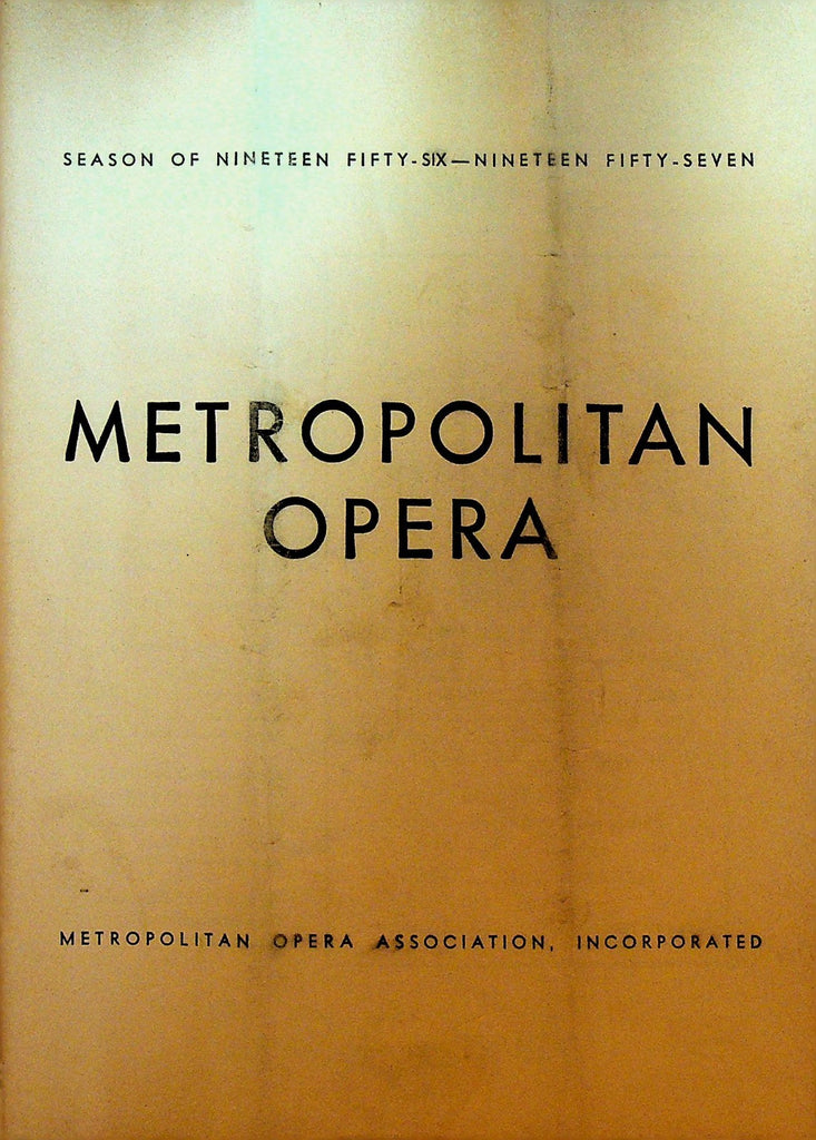 La Perichole Metropolitan Opera Program February 16 19570