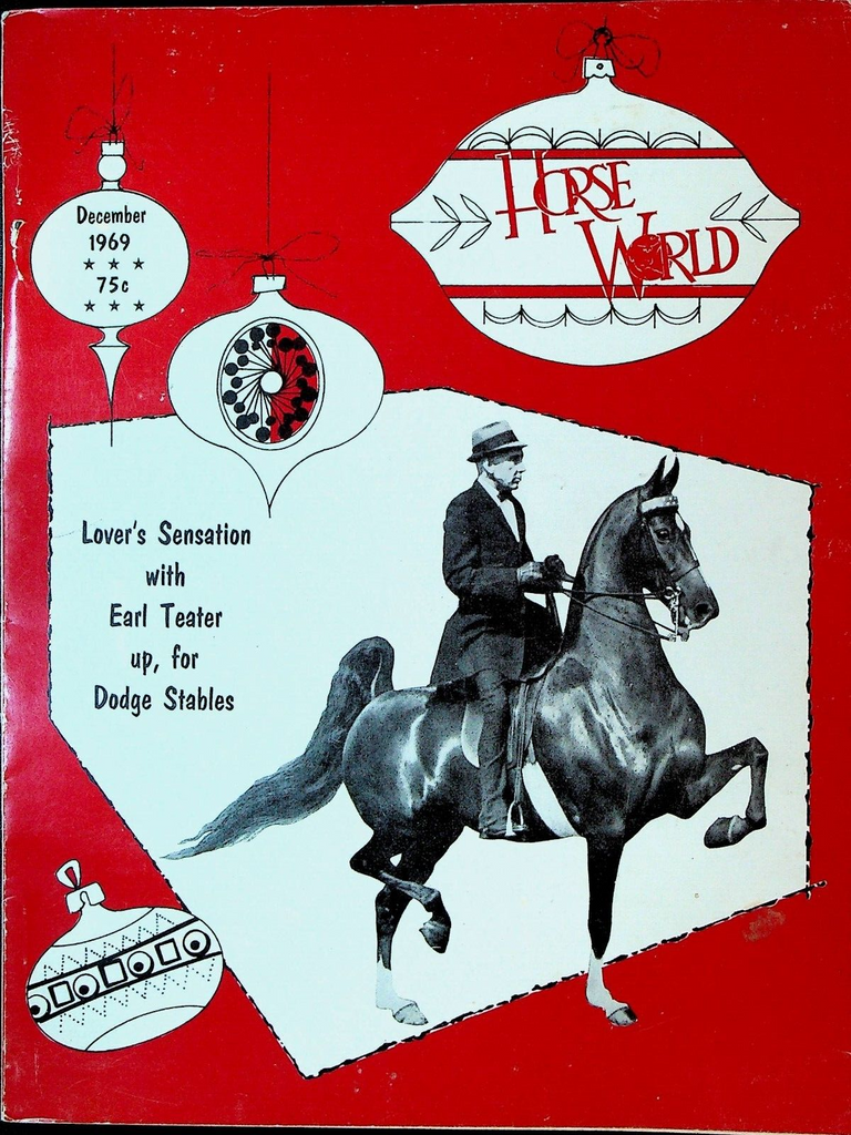 Horse World Magazine December 1969 Earl Teater Hugo Bustamante0